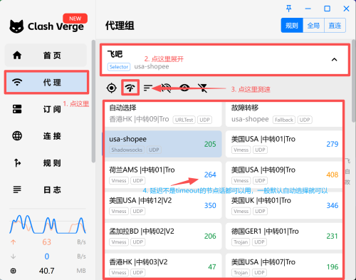 步骤 9：选节点（可选）